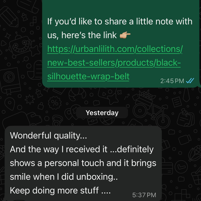 Customer review