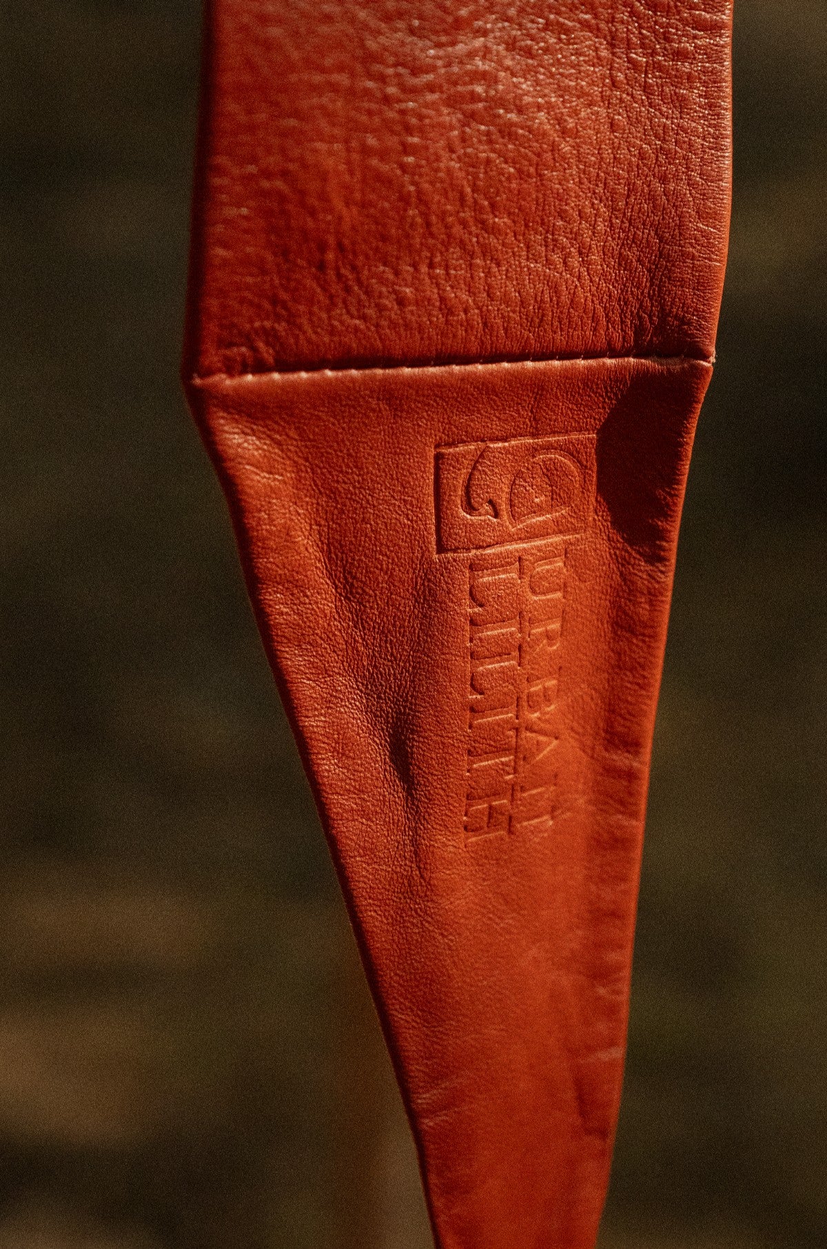 Dark Wine Leather Wrap Belt - Urban Lilith