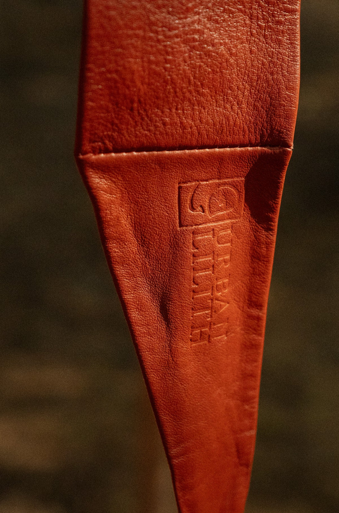 Dark Wine Leather Wrap Belt - Urban Lilith