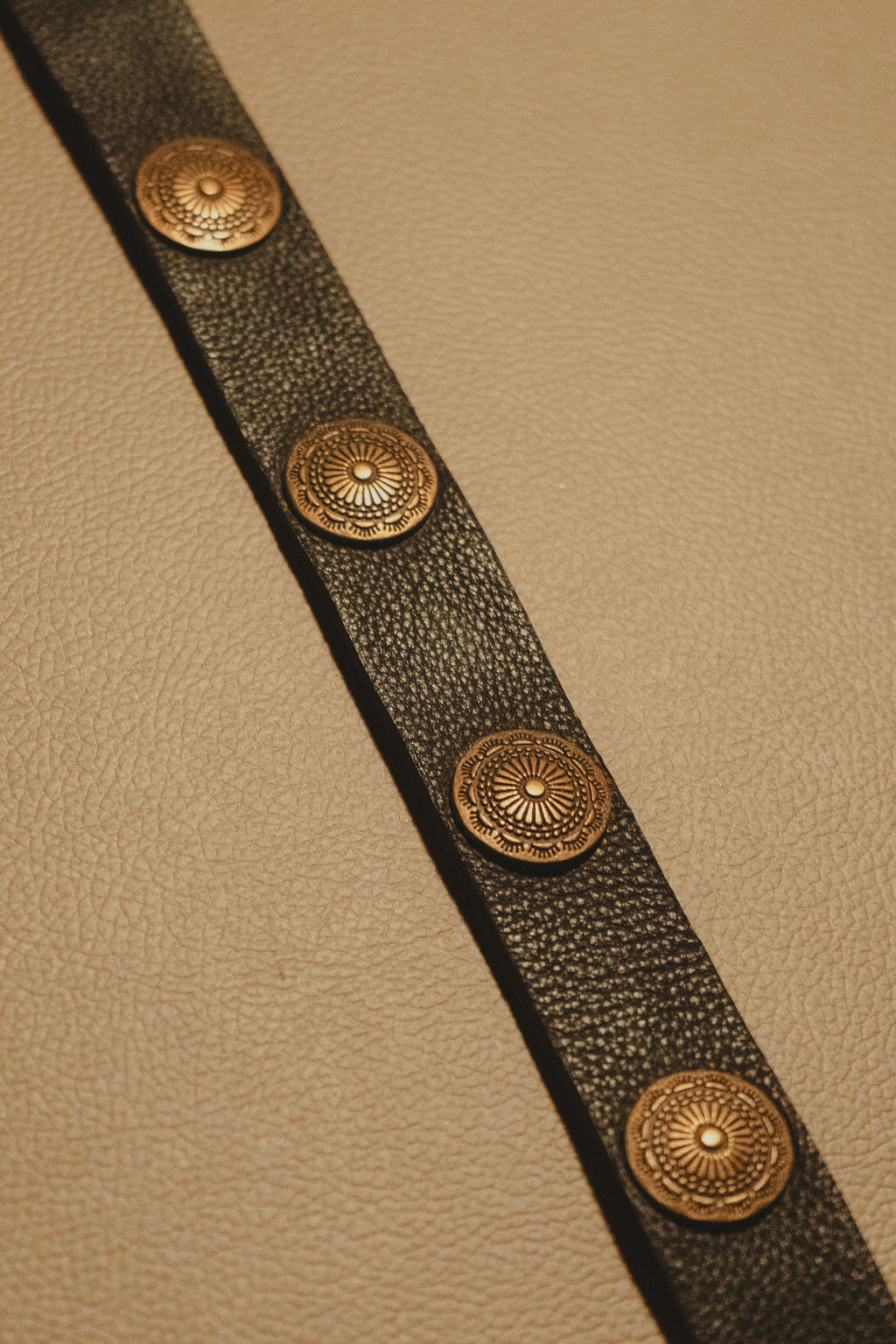 Vintage Slim Leather Wrap Belt - Urban Lilith