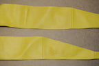 Electric Lime Leather Wrap Belt - Urban Lilith