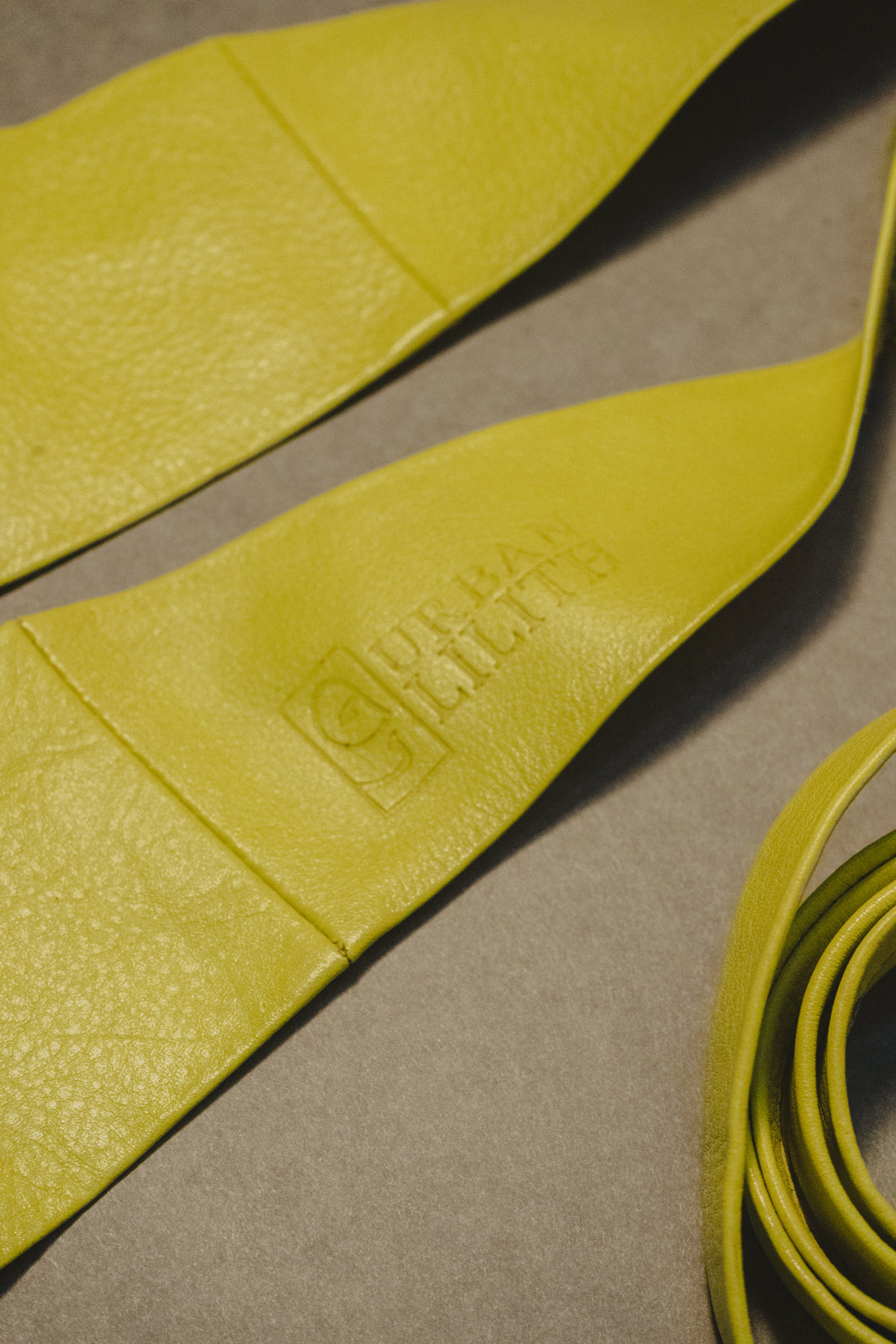 Dark Wine Leather Wrap Belt - Urban Lilith