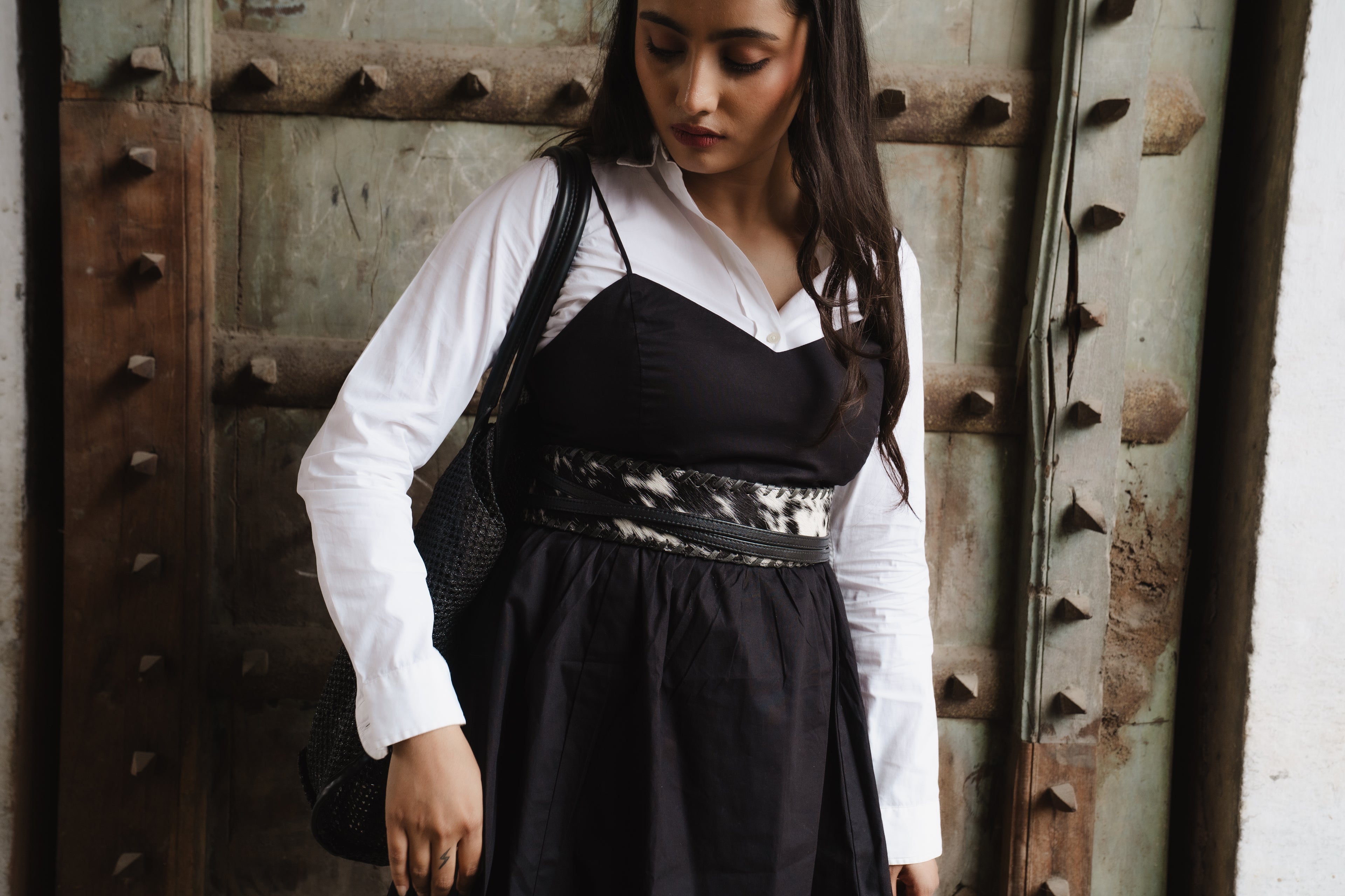 Urban Heiress - Natural Noir Hairon Belt