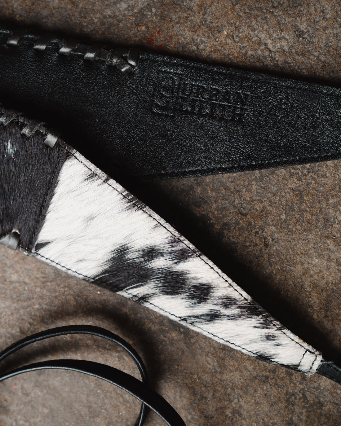 Urban Heiress - Natural Noir Hairon Belt