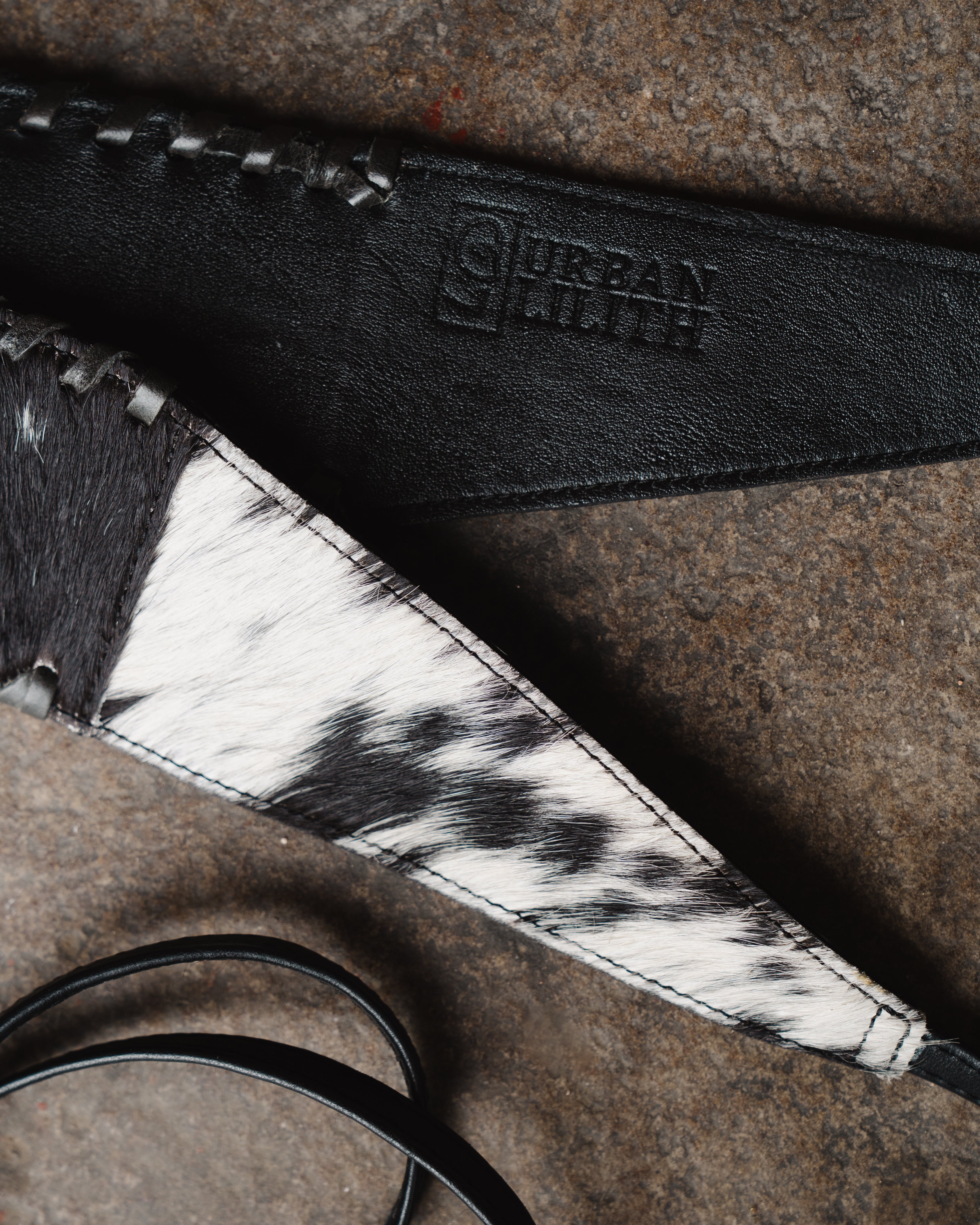 Urban Heiress - Natural Noir Hairon Belt