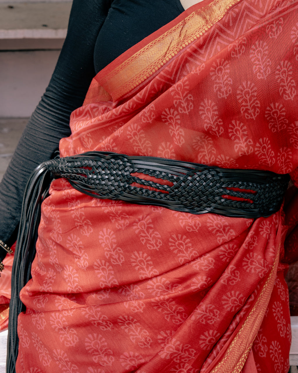 Kamarbandh - Leather Wrap Belt - Urban Lilith