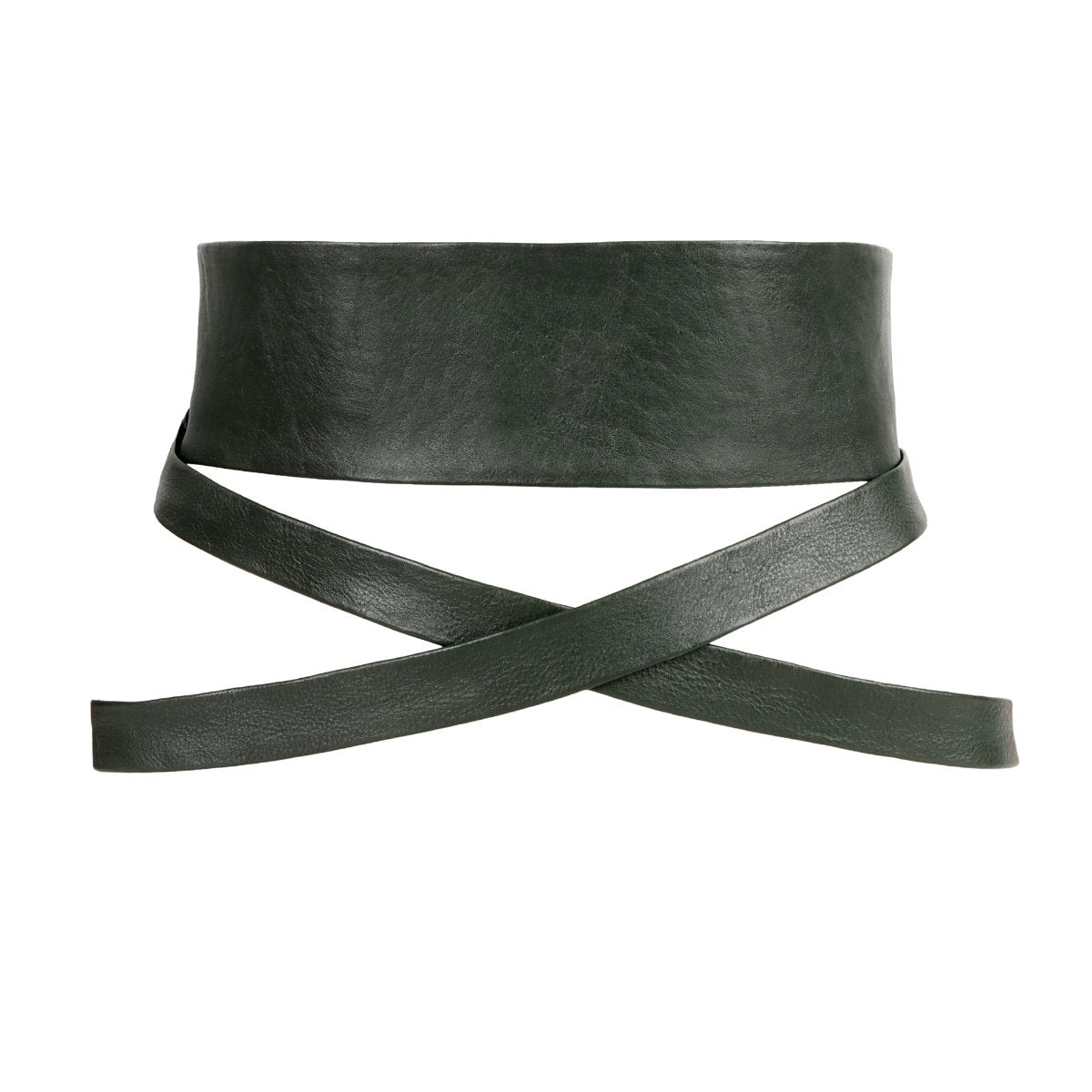 Deep Forest Leather Wrap Belt - Urban Lilith