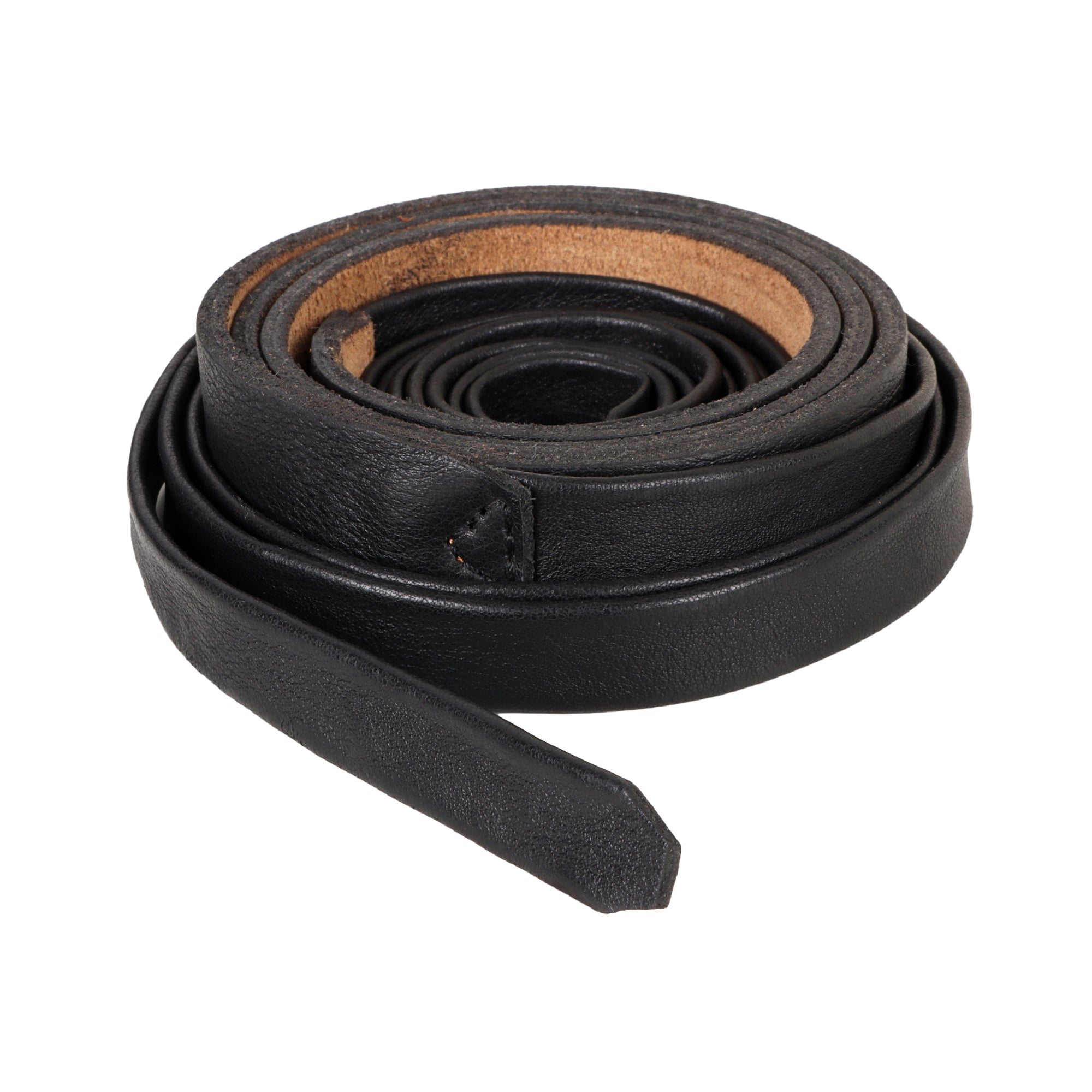 Classic Slim Leather Wrap Belt