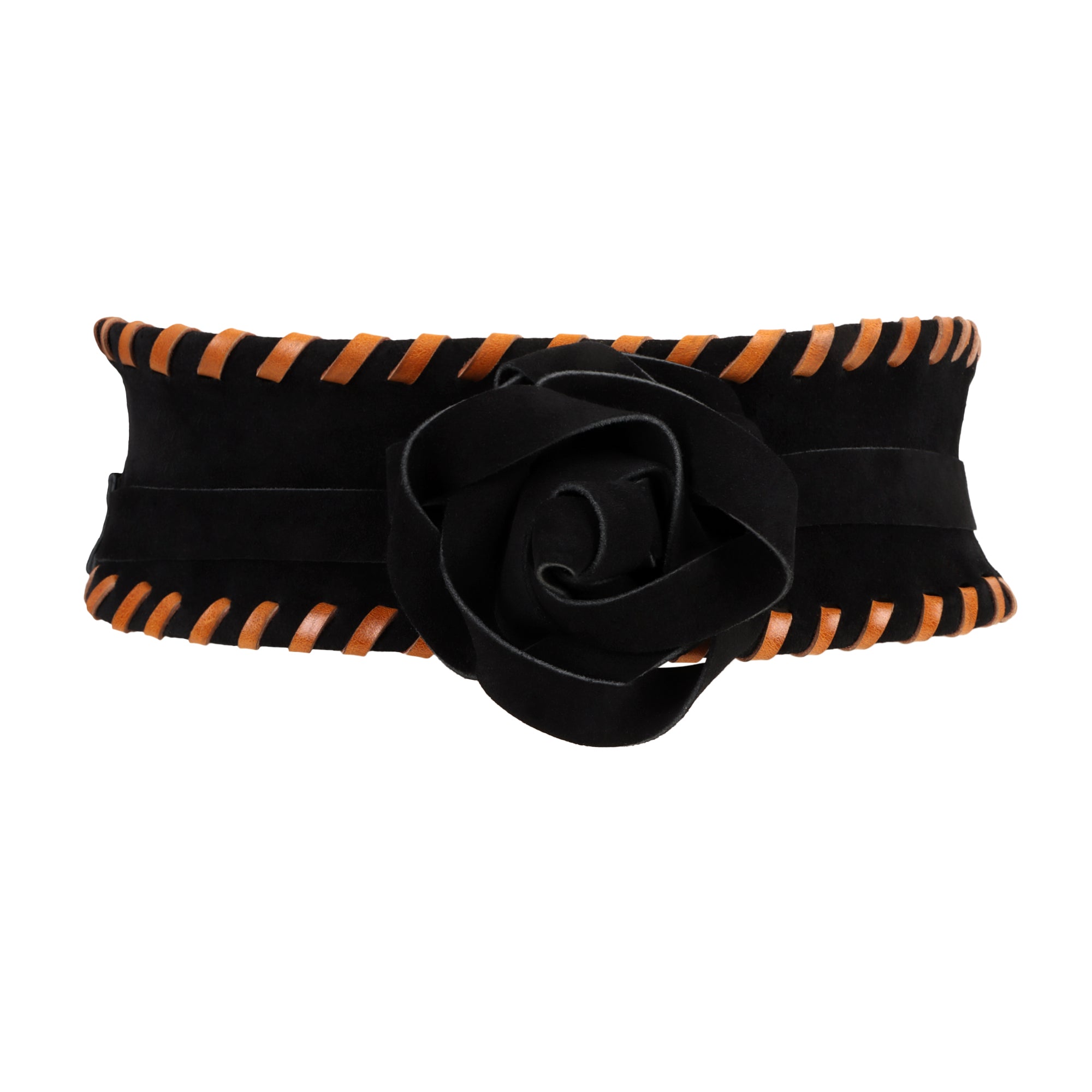 Ocean Suede Leather Wrap Belt - Urban Lilith