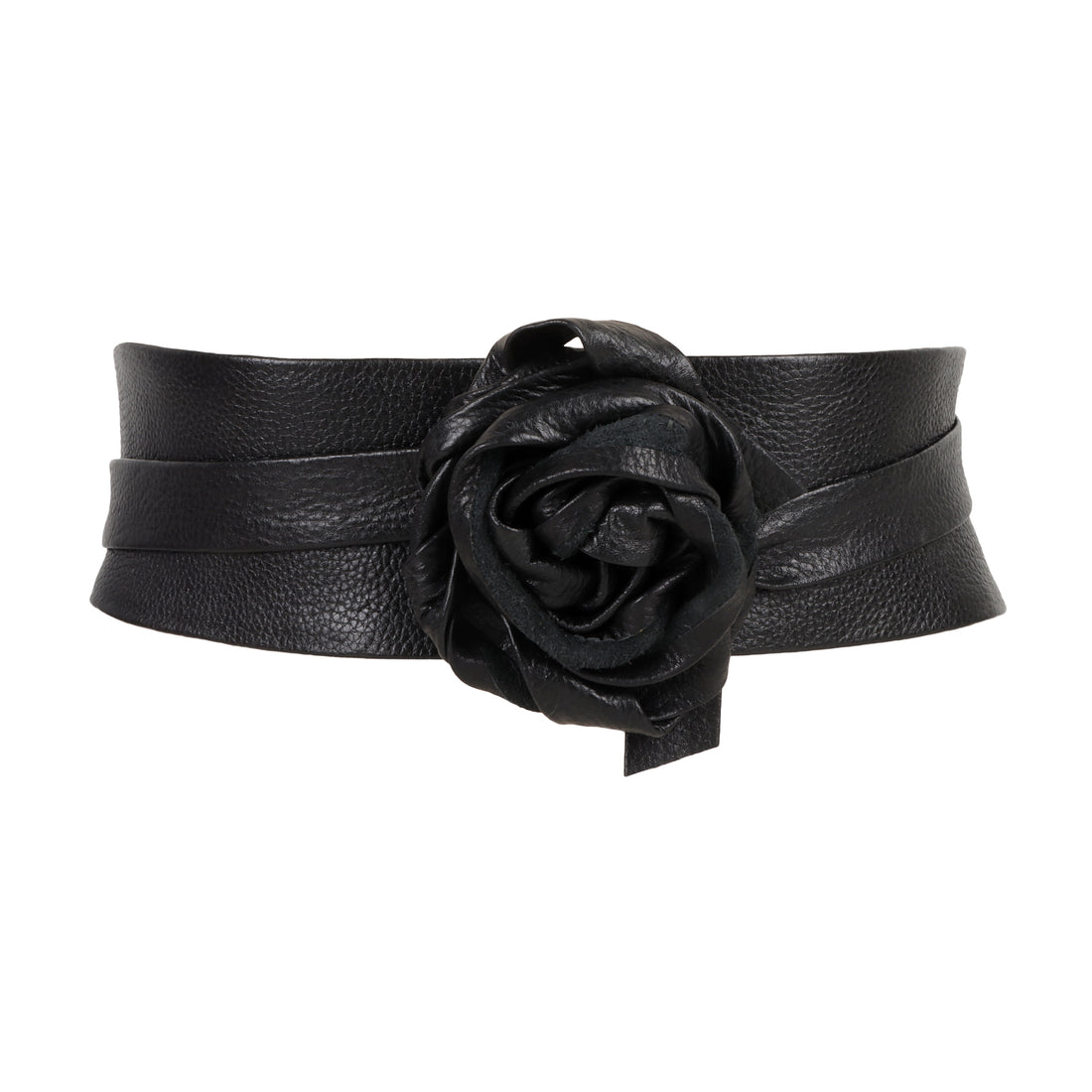 Burnt Orange Leather Wrap Belt - Urban Lilith