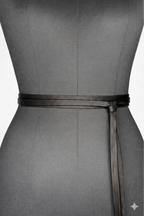 Classic Slim Leather Wrap Belt - Urban Lilith