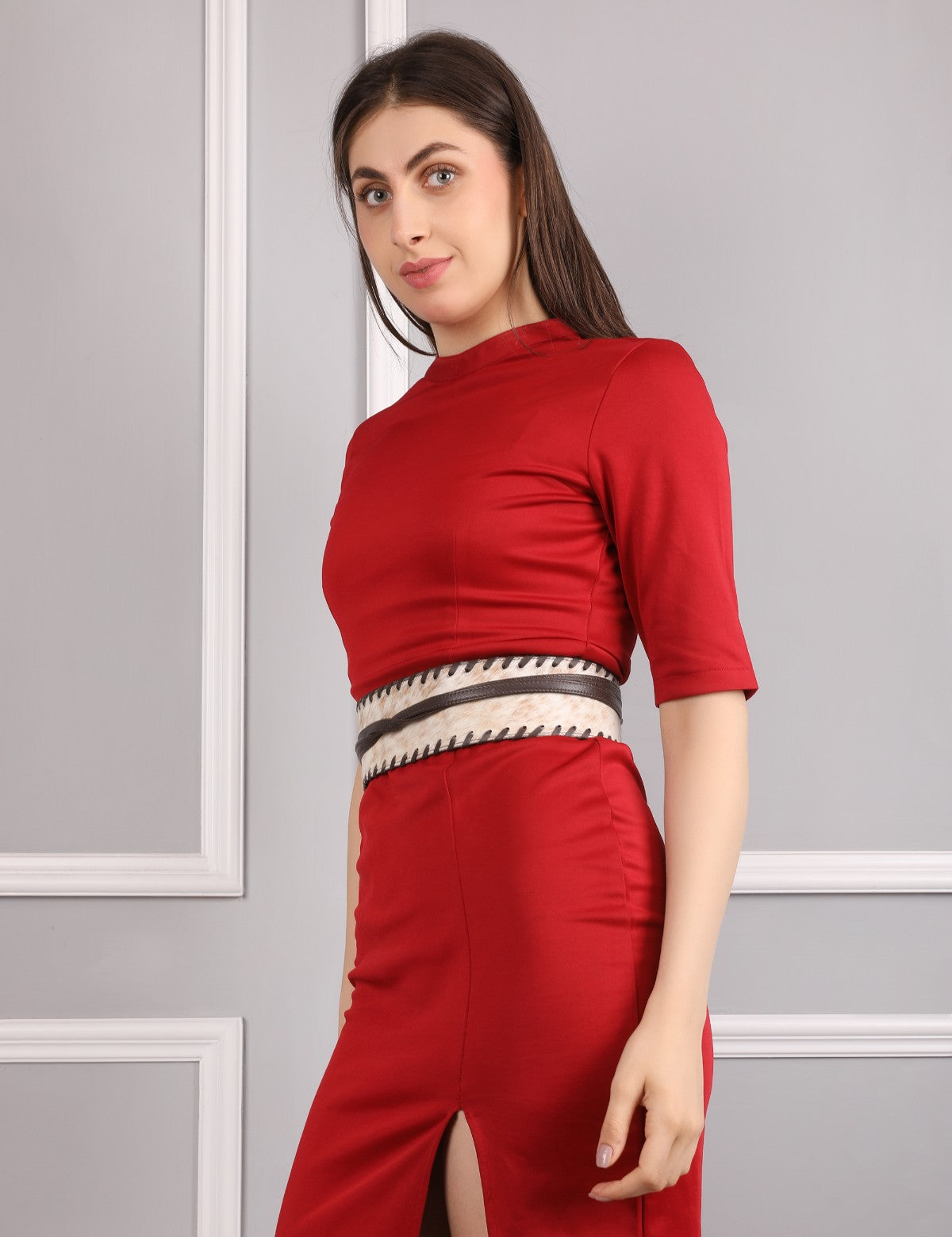 Urban Heiress – Natural Brown Hairon Belt