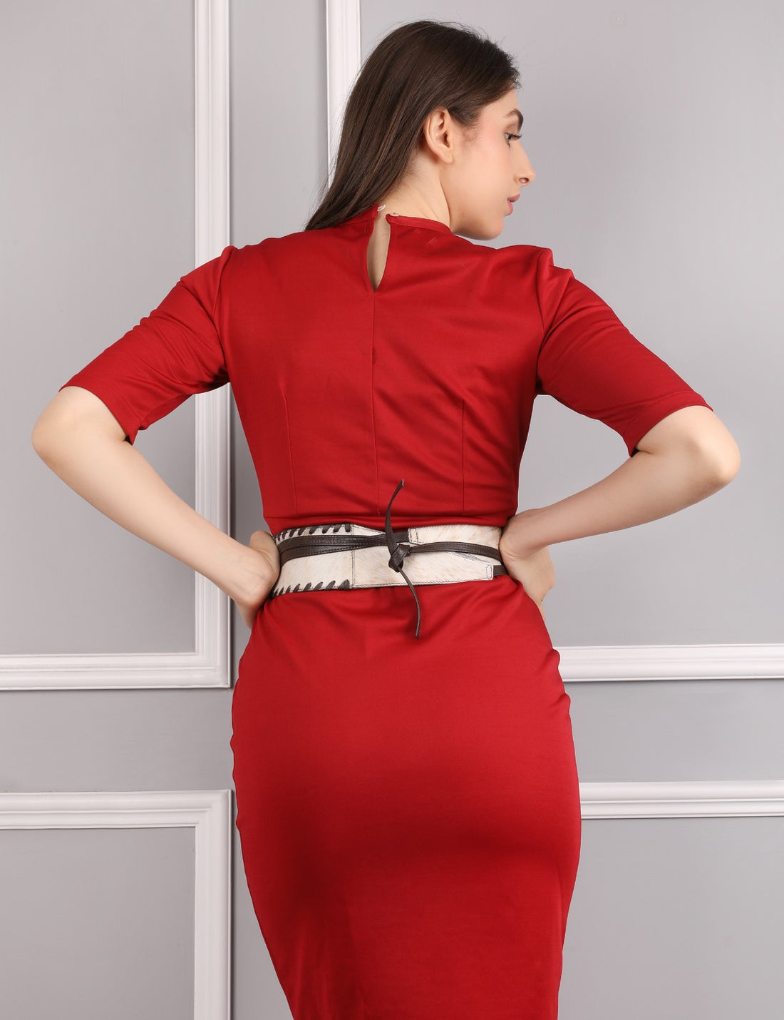 Urban Heiress – Natural Brown Hairon Belt