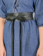 Deep Forest Leather Wrap Belt - Urban Lilith
