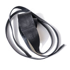 Classic Black Leather Wrap Belt - Urban Lilith