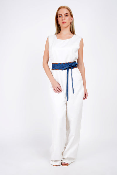 Ocean Suede Leather Wrap Belt - Urban Lilith