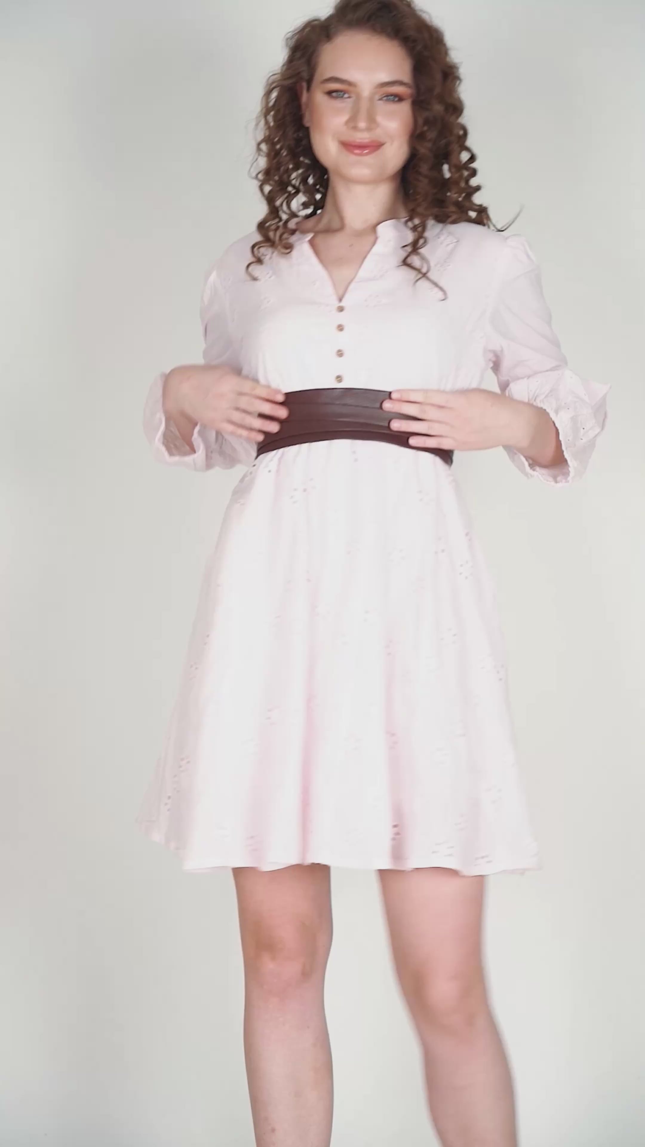 Dark Wine Leather Wrap Belt - Urban Lilith